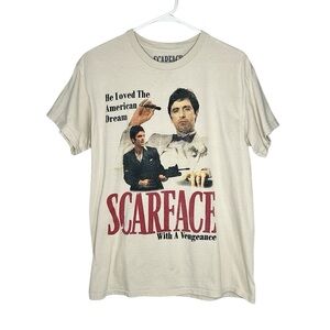 SCARFACE American Dream Graphic Print Tee size Medium